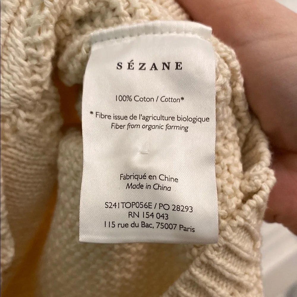 Sezane Joas Top XXS New with tags - Picture 5 of 8